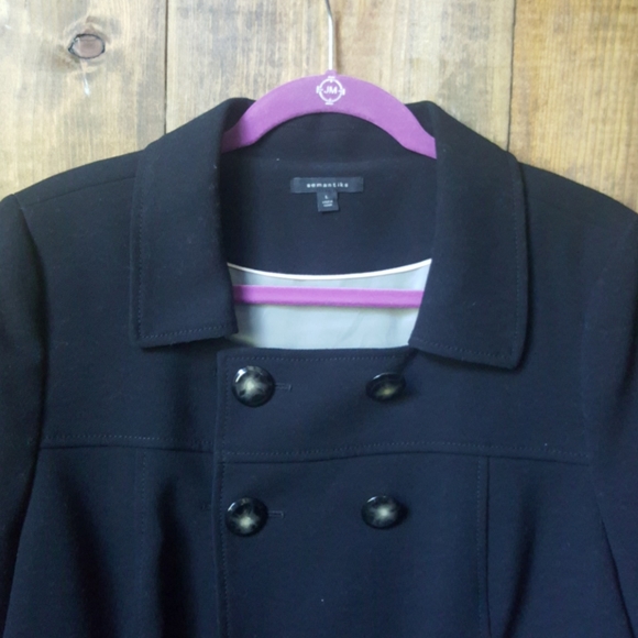 Semantiks Pea Coat - Picture 2 of 3